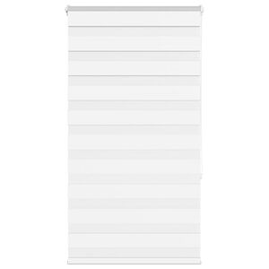 vidaXL Tenda a Rullo Zebra Larghezza Tessuto 65,9 cm Poliestere