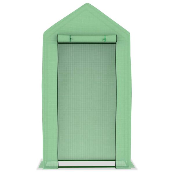 vidaXl Serra con Struttura in Acciaio 0,5 m² 1x0,5x1,9 m