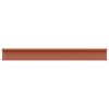 vidaXL Scaffale da parete 4 pcs Rosso 80 x 9 x 3 cm Legno multistrato