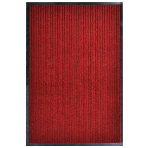 vidaXL Zerbino Rosso 117x220 cm in PVC