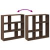 vidaXL Libreria Divisorio Rovere Marrone 102x29x103,5 cm in Truciolato