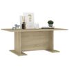 vidaXL Tavolino Salotto Rovere Sonoma 103,5x60x40 cm Legno Multistrato