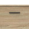 vidaXL Mobile da Bagno con cassetto Rovere Sonoma 76,5 x 35 x 64 cm
