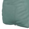 vidaXL Cuscino per Schiena Verde Mare 45 x 20 x 35 cm Tessuto in Cords