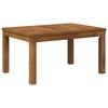 vidaXL Tavolino da salotto Naturale 50 x 68,5 x 36 cm