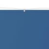 vidaXL Paravento Verticale Blu 100x420 cm in Tessuto Oxford