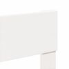 vidaXL Letto senza Materasso Bianco 120x200 cm Legno Massello di Pino