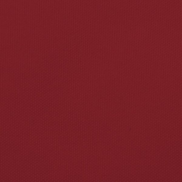 vidaXL Parasole a Vela Oxford Triangolare 4x4x5,8 m Rosso