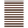 vidaXL Tenda a Rullo Zebra Larghezza Tessuto 150,9 cm Poliestere