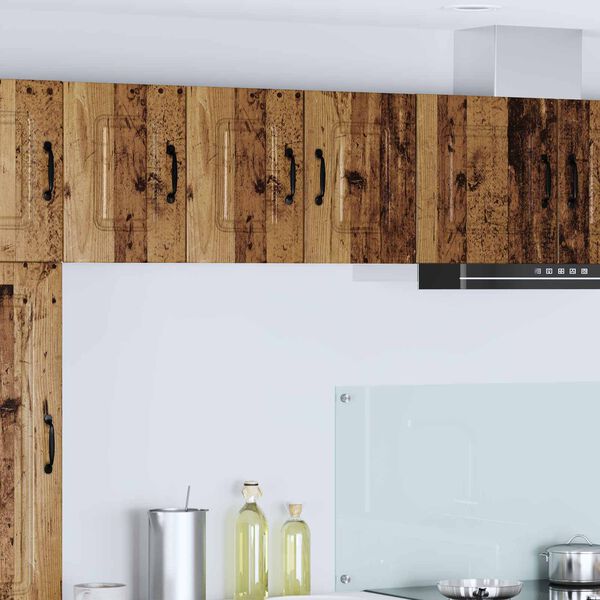 vidaXL Mobile da cucina Kalmar 2 pcs Legno vecchio 30 x 31 x 40 cm