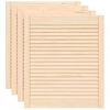 vidaXL Ante con Design a Lamelle 4 pz 69x59,4 cm in Legno di Pino