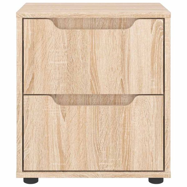 vidaXL Comodino VISNES Rovere Sonoma 45x40x50 cm in Legno Multistrato