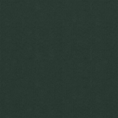 vidaXL Paravento da Balcone Verde Scuro 120x500 cm Tessuto Oxford