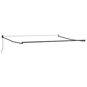 vidaXL Telaio per tende da sole retrattile Antracite 400 &times; 300 cm