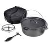 vidaXL Forno olandese 11,3 L con accessori inclusi
