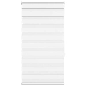 vidaXL Tenda a Rullo Zebra Larghezza Tessuto 70,9 cm Poliestere