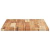 vidaXL Piano Tavolo Rettangolare 100x50x2cm Legno Massello di Acacia