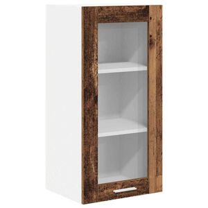 vidaXL Armadio pensile Legno vecchio 40 x 31 x 80 cm Legno multistrato