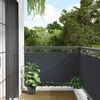 vidaXL Paravento da Balcone Antracite 300x120 cm in PVC