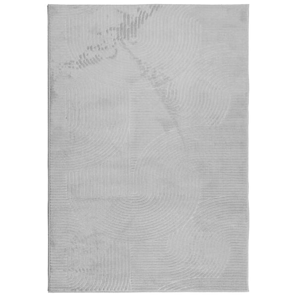 vidaXL Tappeto IZA a Pelo Corto Aspetto Scandinavo Grigio 120x170 cm