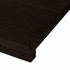 vidaXL Gradini 16 pz Marrone Scuro 80x30x2 cm Legno Massello Rovere