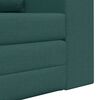 vidaXL Divano letto Verde scuro 148 x 71 x 83 cm Tessuto