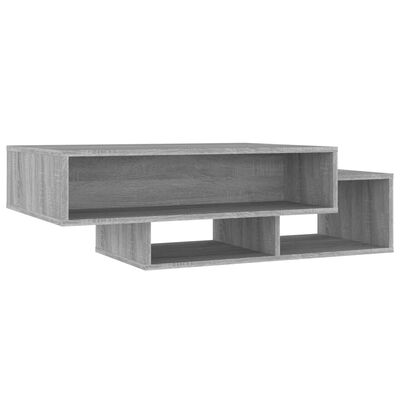 vidaXL Tavolino da Salotto Grigio Sonoma 105x55x32cm Legno Multistrato