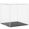 vidaXL Scatola espositiva trasparente 30x30x30 cm in acrilico
