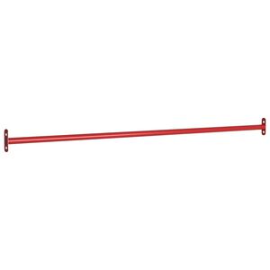 vidaXL Sbarra da Gioco 125 cm in Acciaio Rosso