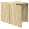vidaXL Mobile a Parete Rovere Sonoma 45x42,5x40 cm Legno Multistrato
