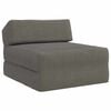 vidaXL Divano Letto Pieghevole Grigio Chiaro 60 x 70 x 41 cm Tessuto