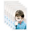 vidaXL Cornici Foto Collage 5 pz per Tavolo Bianche 21x29,7cm MDF