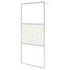 vidaXL Parete per Doccia Walk-in in Vetro ESG Design Pietra 100x195 cm