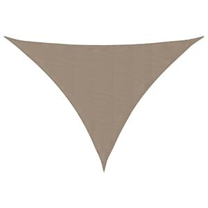 vidaXL Vela Parasole Tortora 7x5x5 m 100% Poliestere Oxford