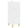 vidaXL Mobile con Cassetti 33 x 34,5 x 90 cm Legno ingegnerizzato