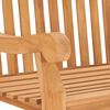 vidaXL Panca da Giardino con Cuscino 120 cm Legno Massello di Teak