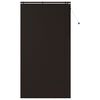 vidaXL Tenda Veneziana Marrone Scuro 140 x 250 cm 35 mm