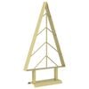 vidaXL Albero di Natale in metallo KUOPIO 60 cm Acciaio Oro