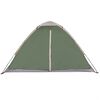 vidaXL Tenda da Campeggio a Cupola per 4 Persone Verde Impermeabile