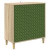 vidaXL Credenza GELEEN Sonoma 69 x 33 x 75 cm Legno ingegnerizzato