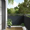 vidaXL Paravento Balcone Antracite 75x500 cm in Tessuto Oxford
