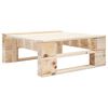 vidaXL Ottomana da Giardino in Pallet in Legno