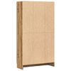 vidaXL Libreria Rovere Artigianale 82,5x30,5x150 cm Legno Multistrato