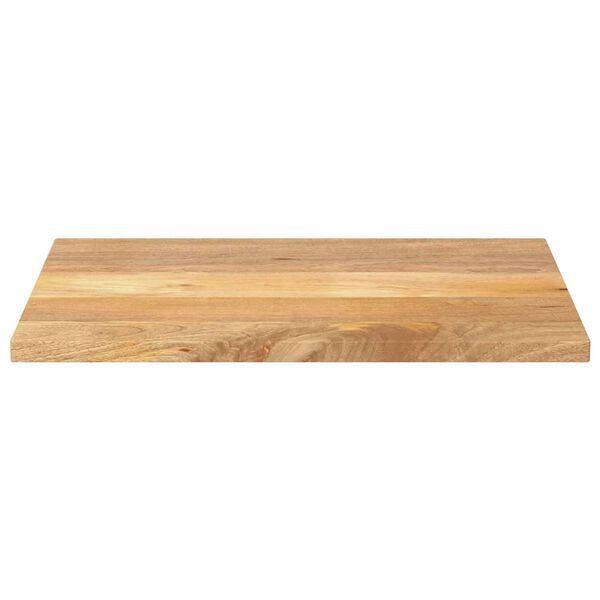vidaXL Piano per Tavolo 70x50x2,5 cm Rettangolare Legno Massello Mango