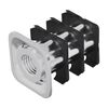 vidaXL Inserto per tubo filettato 12 pz Nero e Argento Acciaio zincato