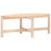 vidaXL Tavolino da Salotto 118x63x45 cm in Legno Massello di Pino