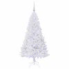 vidaXL Albero di Natale artificiale Bianco 150 cm PVC e Acciaio