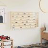 vidaXL Vetrina a muro Beige 100 x 8,5 x 54 cm Legno compensato
