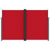 vidaXL Tenda da Sole Laterale Retrattile Rossa 220x1000 cm