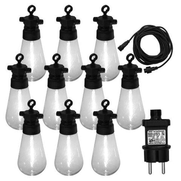 Luxform Luci per Feste da Giardino con 10 LED Hawaii